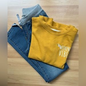 Cat & Jack-The perfect jeans Pull on waist for comfort and functional drawstring